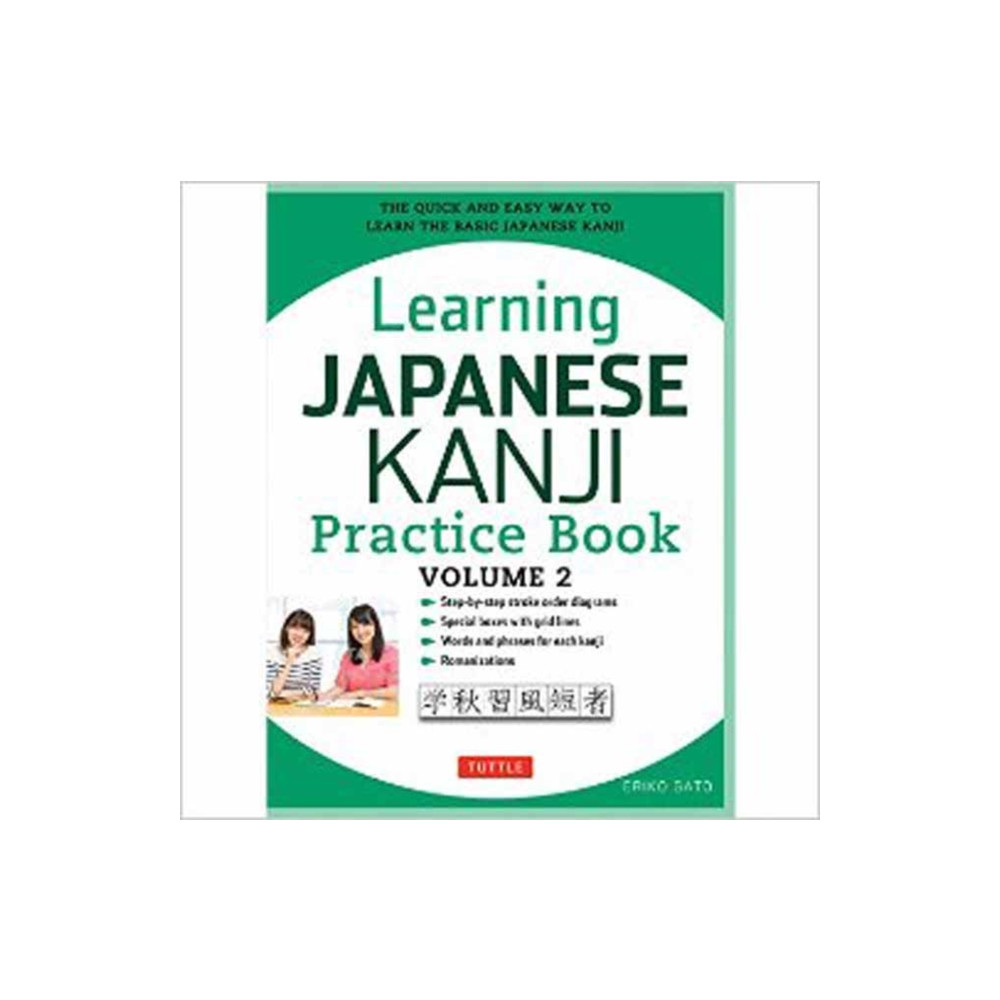 Produktbild för Learning Japanese Kanji Practice Book Volume 2 (häftad, eng)