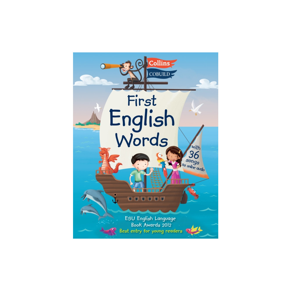 Produktbild för First English Words (Incl. audio) (häftad, eng)