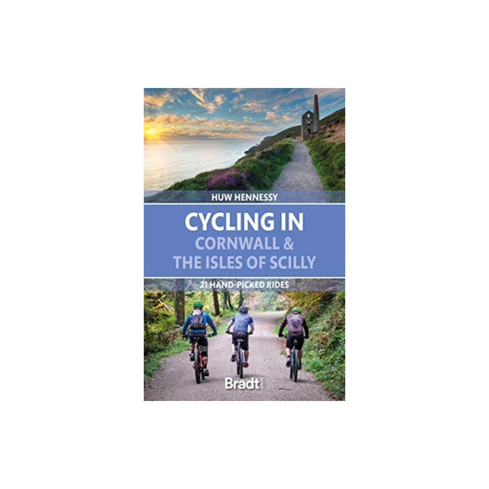 Produktbild för Cycling in Cornwall and the Isles of Scilly (häftad, eng)