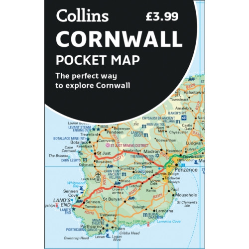 HarperCollins Publishers Cornwall Pocket Map