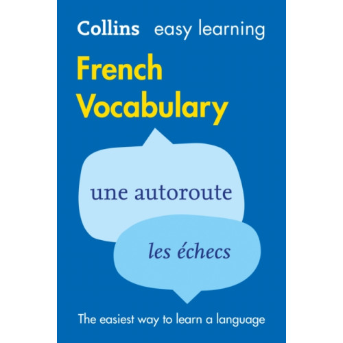 HarperCollins Publishers Easy Learning French Vocabulary (häftad, eng)