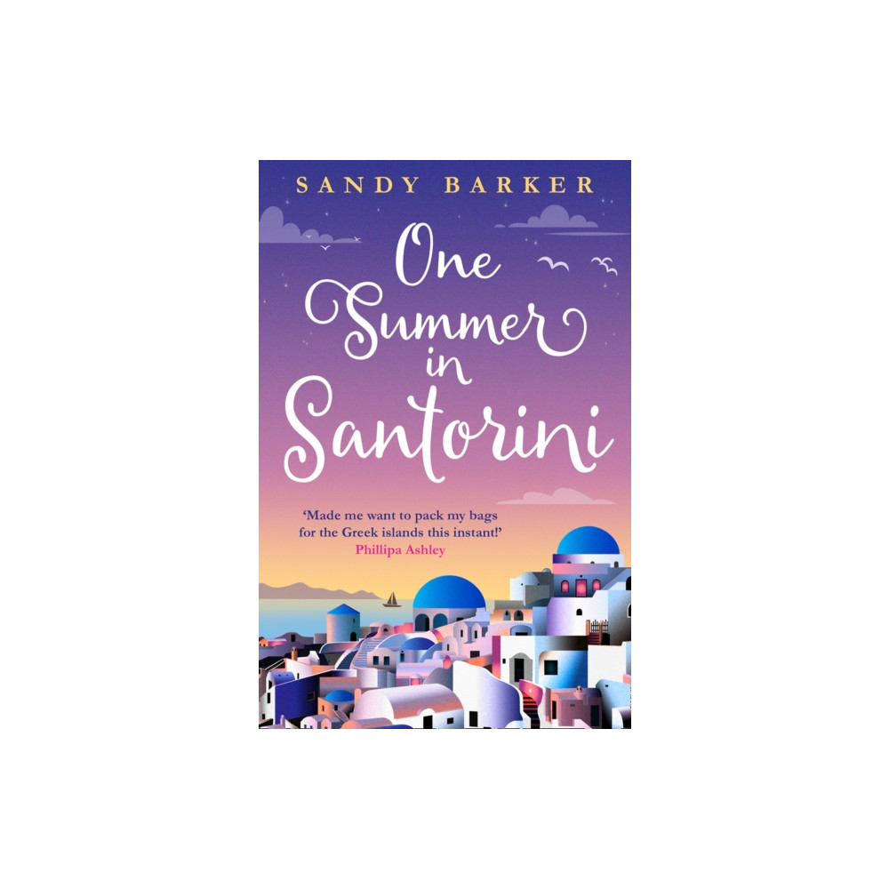 Produktbild för One Summer in Santorini (häftad, eng)
