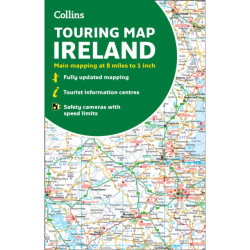 HarperCollins Publishers Collins Ireland Touring Map