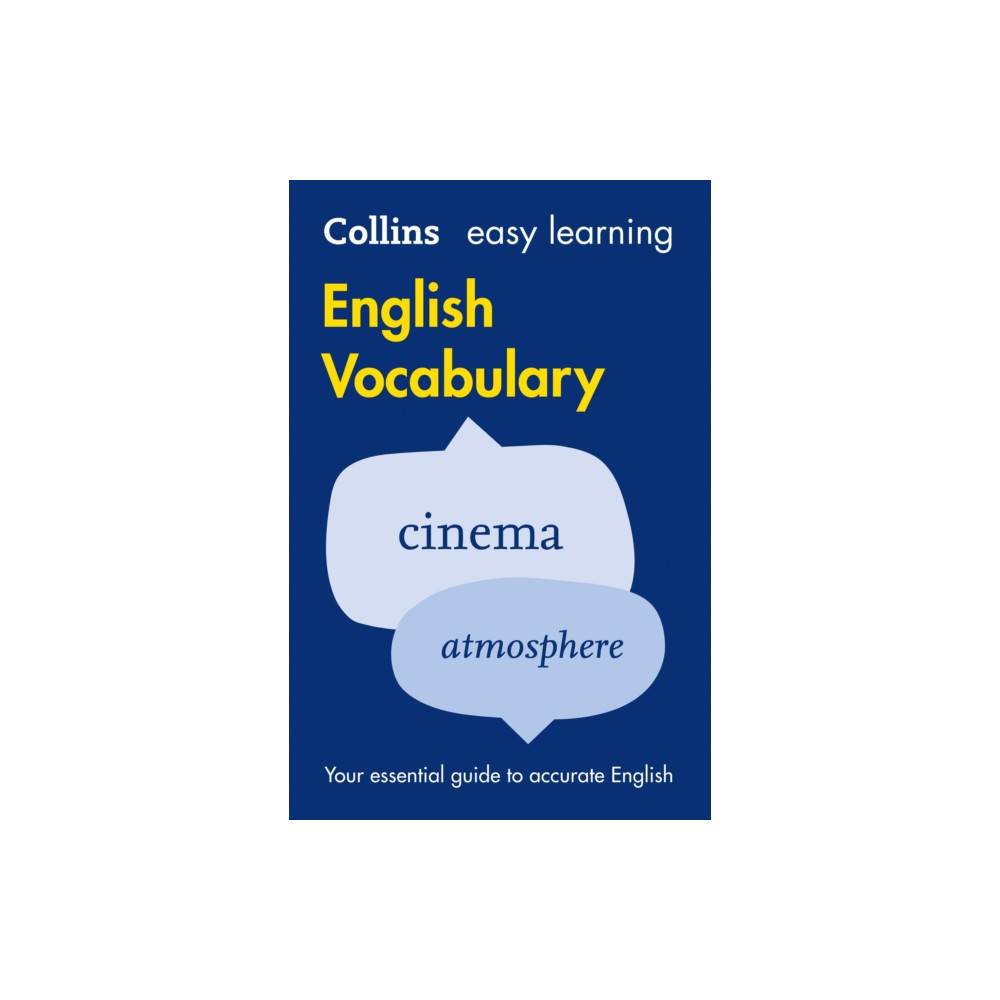Produktbild för Easy Learning English Vocabulary (häftad, eng)