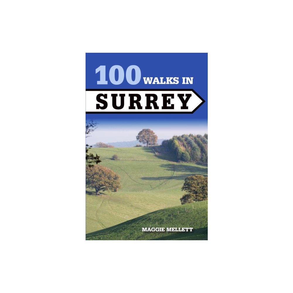 Produktbild för 100 Walks in Surrey (häftad, eng)