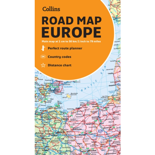 HarperCollins Publishers Collins Map of Europe