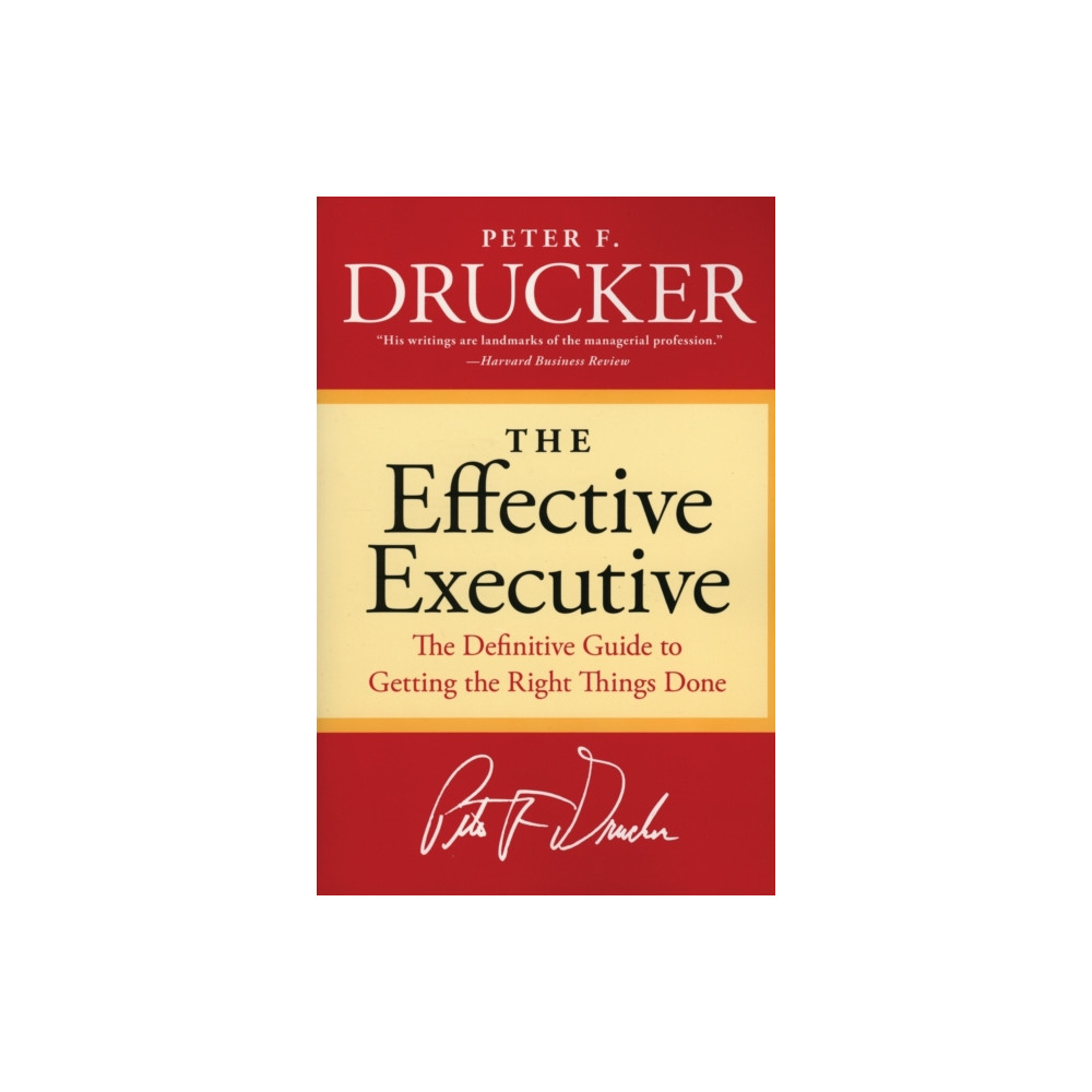 Produktbild för The Effective Executive (häftad, eng)