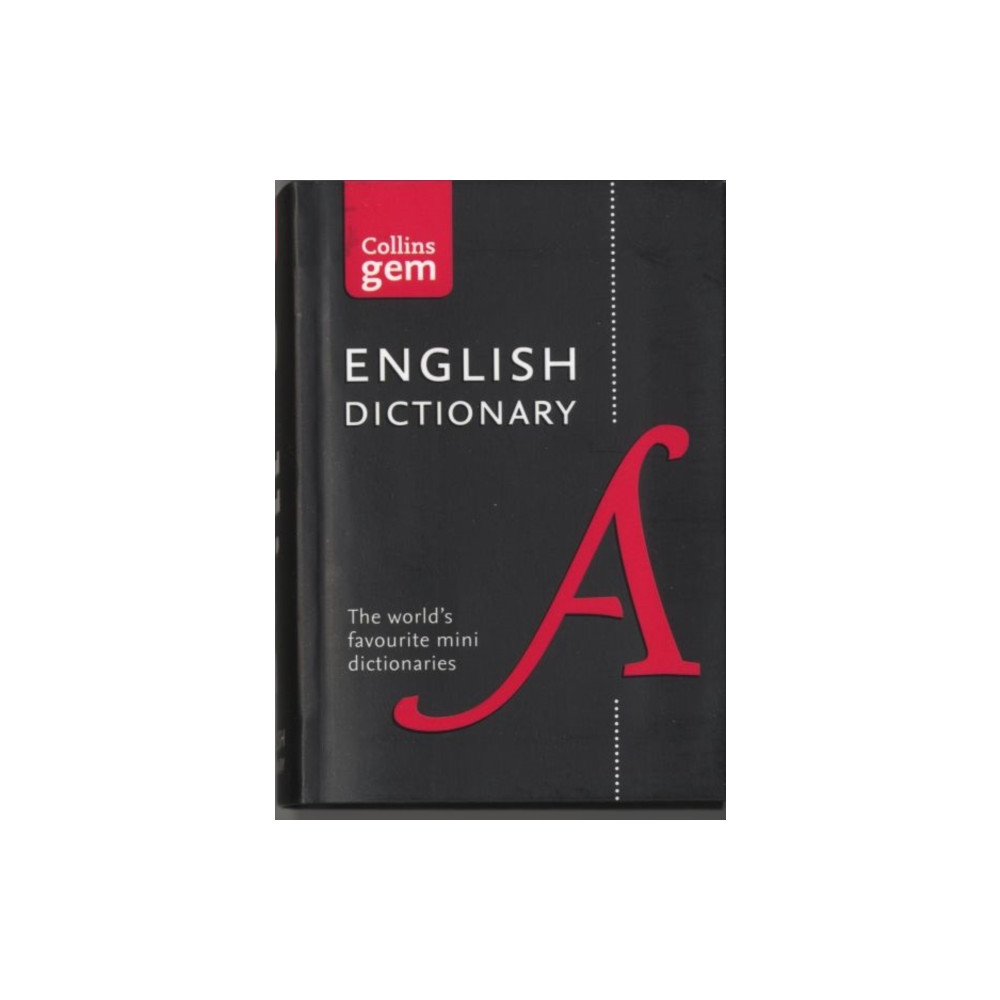 Produktbild för English Gem Dictionary (häftad, eng)