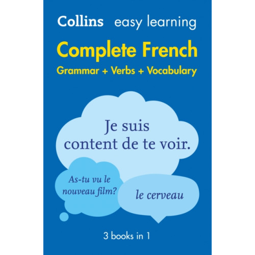 HarperCollins Publishers Easy Learning French Complete Grammar, Verbs and Vocabulary (3 books in 1) (häftad, eng)