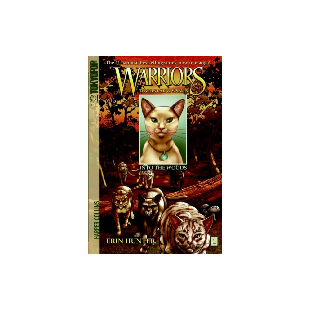 Produktbild för Warriors: Tigerstar and Sasha #1: Into the Woods (häftad, eng)