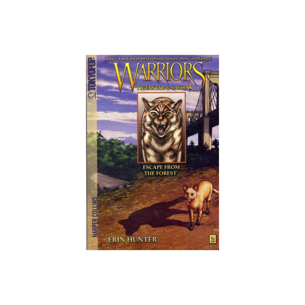 Produktbild för Warriors: Tigerstar and Sasha #2: Escape from the Forest (häftad, eng)