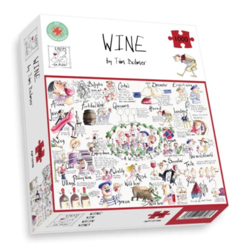 ALL JIGSAW PUZZLES Tim Bulmer's Wine Jigsaw 1000 Piece Puzzle