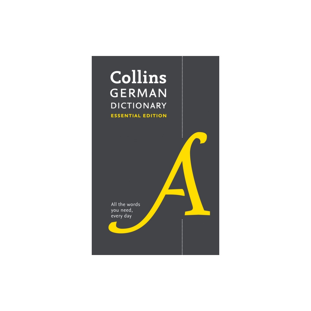 Produktbild för German Essential Dictionary (häftad, eng)