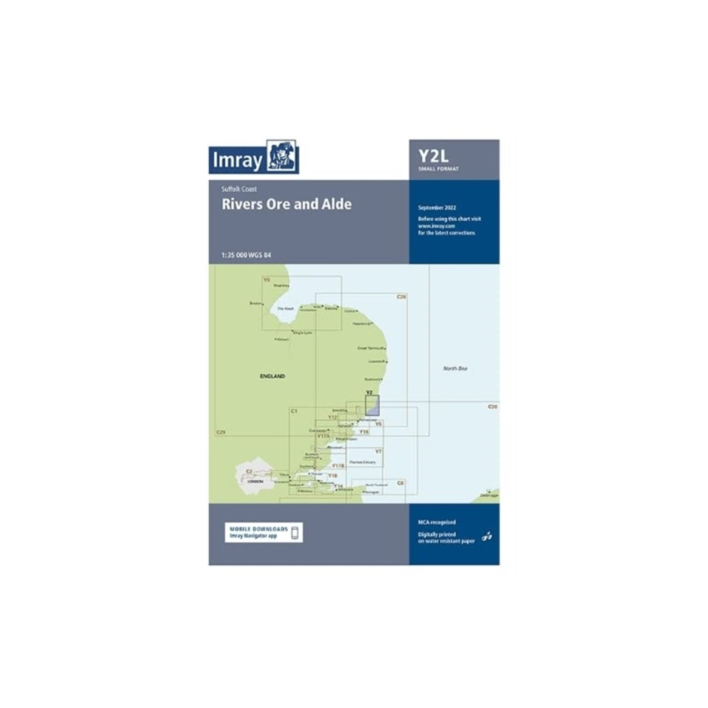 Produktbild för Laminated Y2 Rivers Ore and Alde (Small Format)