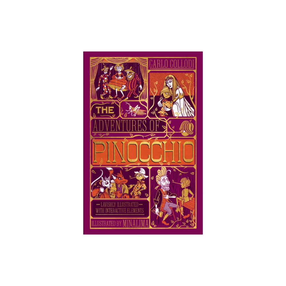 Produktbild för The Adventures of Pinocchio (MinaLima Edition) (inbunden, eng)