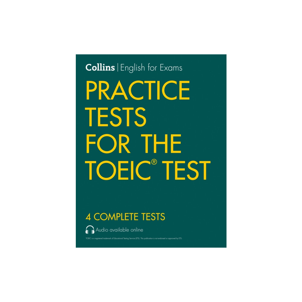 Produktbild för Practice Tests for the TOEIC Test (häftad, eng)