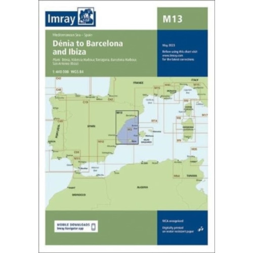 Imray, Laurie, Norie & Wilson Ltd Imray Chart M13