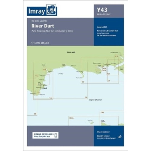 Imray, Laurie, Norie & Wilson Ltd Imray Chart Y43