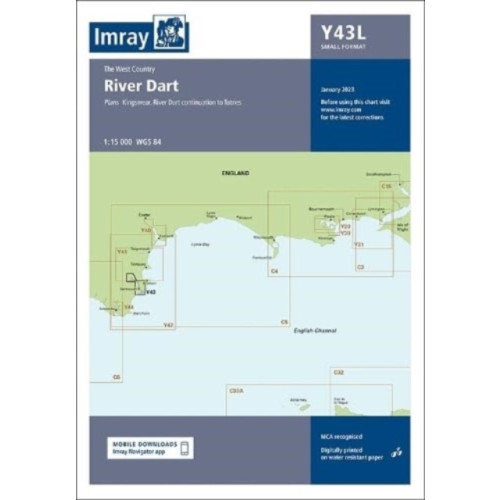 Imray, Laurie, Norie & Wilson Ltd Imray Chart Y43