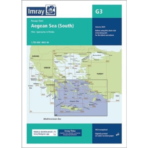 Imray, Laurie, Norie & Wilson Ltd G3 Aegean Sea (South)