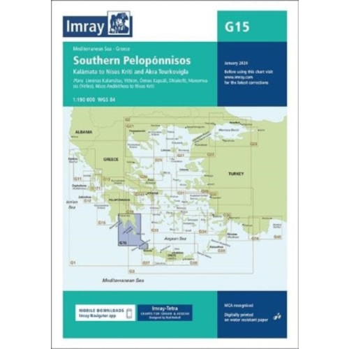 Imray, Laurie, Norie & Wilson Ltd Imray Chart G15