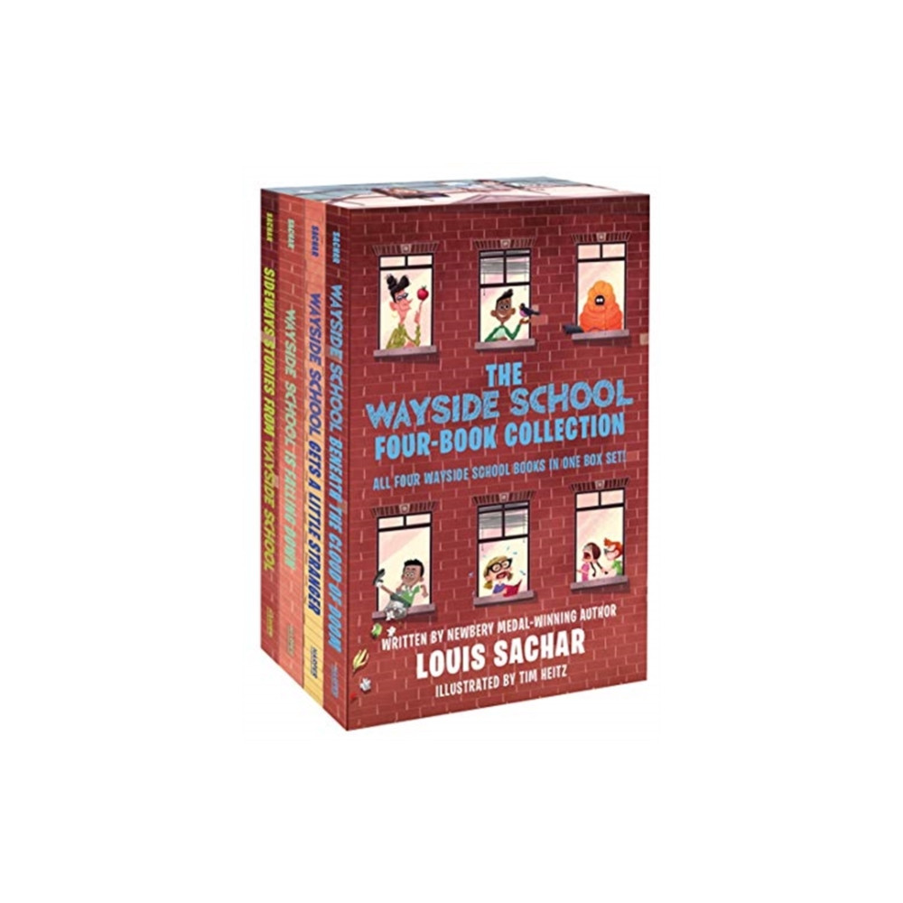 Produktbild för Wayside School 4-Book Box Set