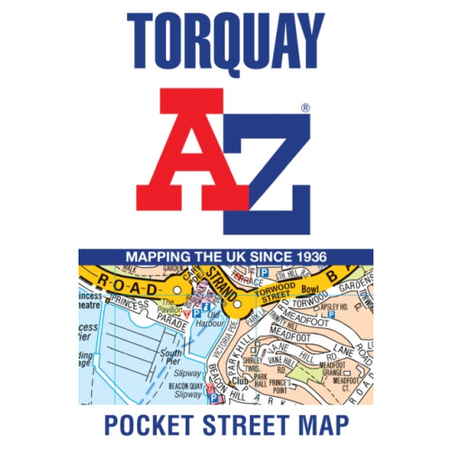 HarperCollins Publishers Torquay A-Z Pocket Street Map