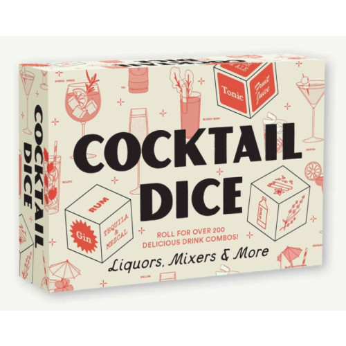 Chronicle Books Cocktail Dice