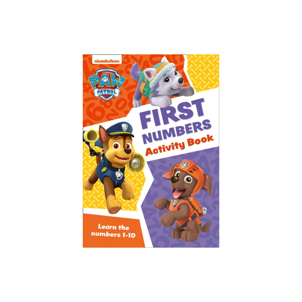 Produktbild för PAW Patrol First Numbers Activity Book (häftad, eng)