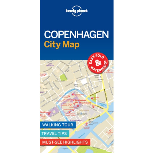 Lonely Planet Global Limited Lonely Planet Copenhagen City Map