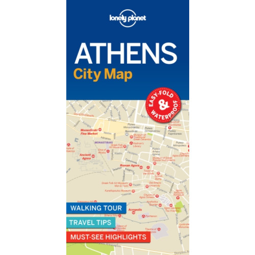 Lonely Planet Global Limited Lonely Planet Athens City Map