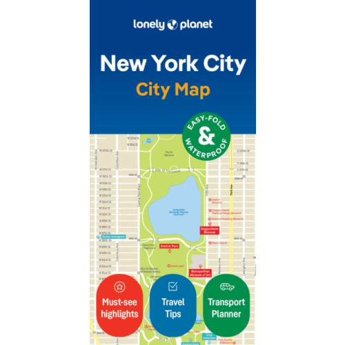 Lonely Planet Global Limited Lonely Planet New York City Map
