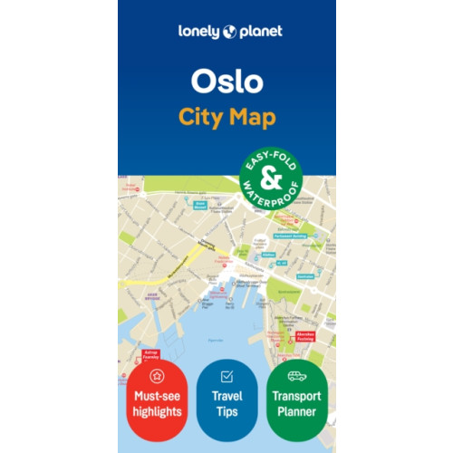 Lonely Planet Global Limited Lonely Planet Oslo City Map