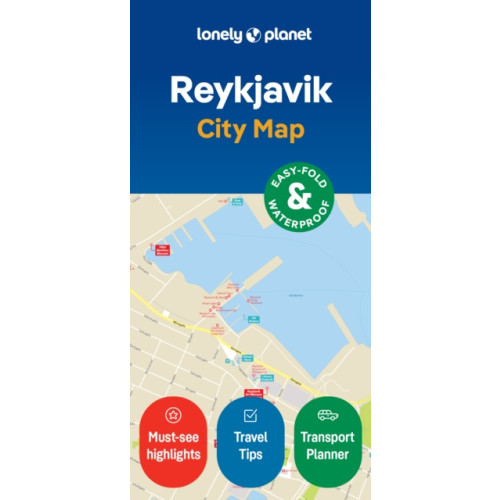 Lonely Planet Global Limited Lonely Planet Reykjavik City Map