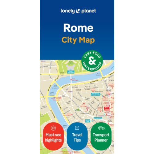 Lonely Planet Global Limited Lonely Planet Rome City Map