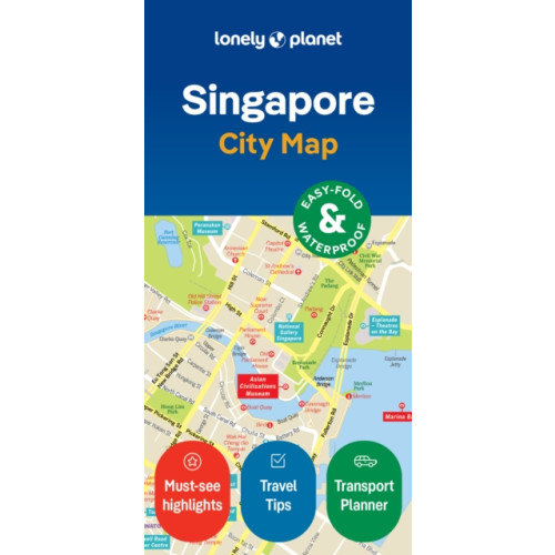 Lonely Planet Global Limited Lonely Planet Singapore City Map