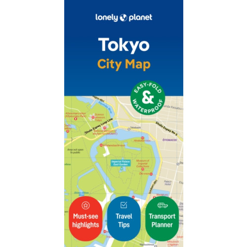 Lonely Planet Global Limited Lonely Planet Tokyo City Map
