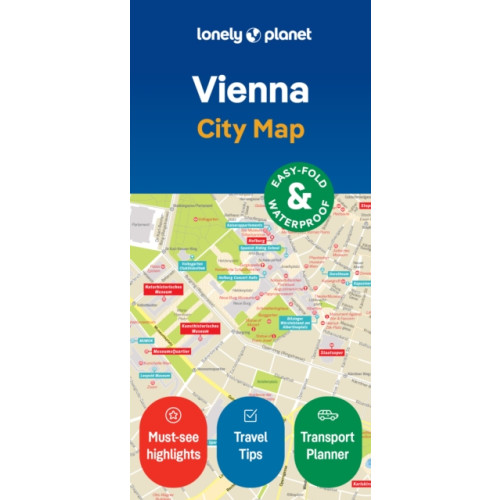 Lonely Planet Global Limited Lonely Planet Vienna City Map