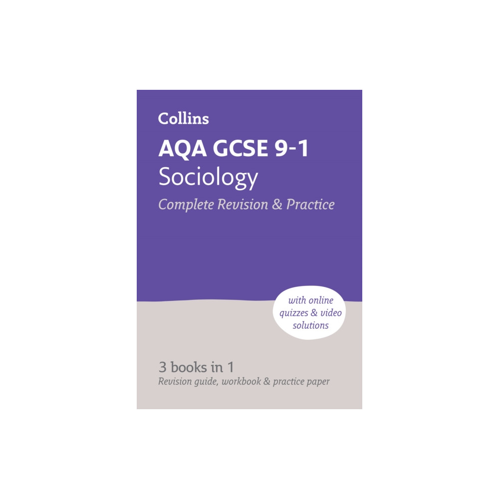 Produktbild för AQA GCSE 9-1 Sociology All-in-One Complete Revision and Practice (häftad, eng)