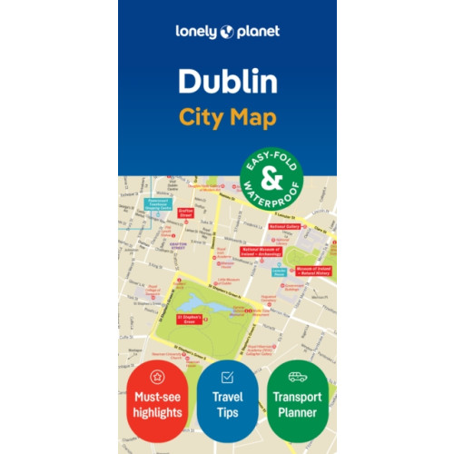 Lonely Planet Global Limited Lonely Planet Dublin City Map