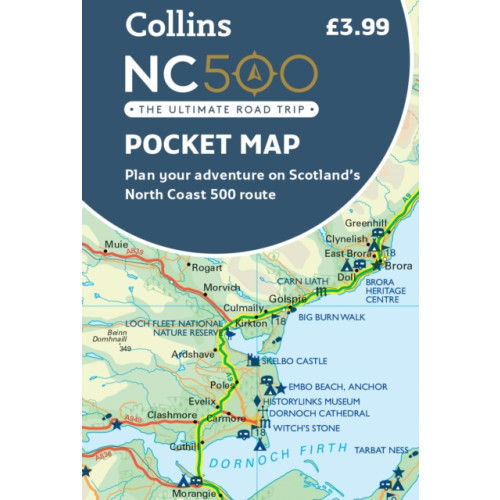 HarperCollins Publishers NC500 Pocket Map