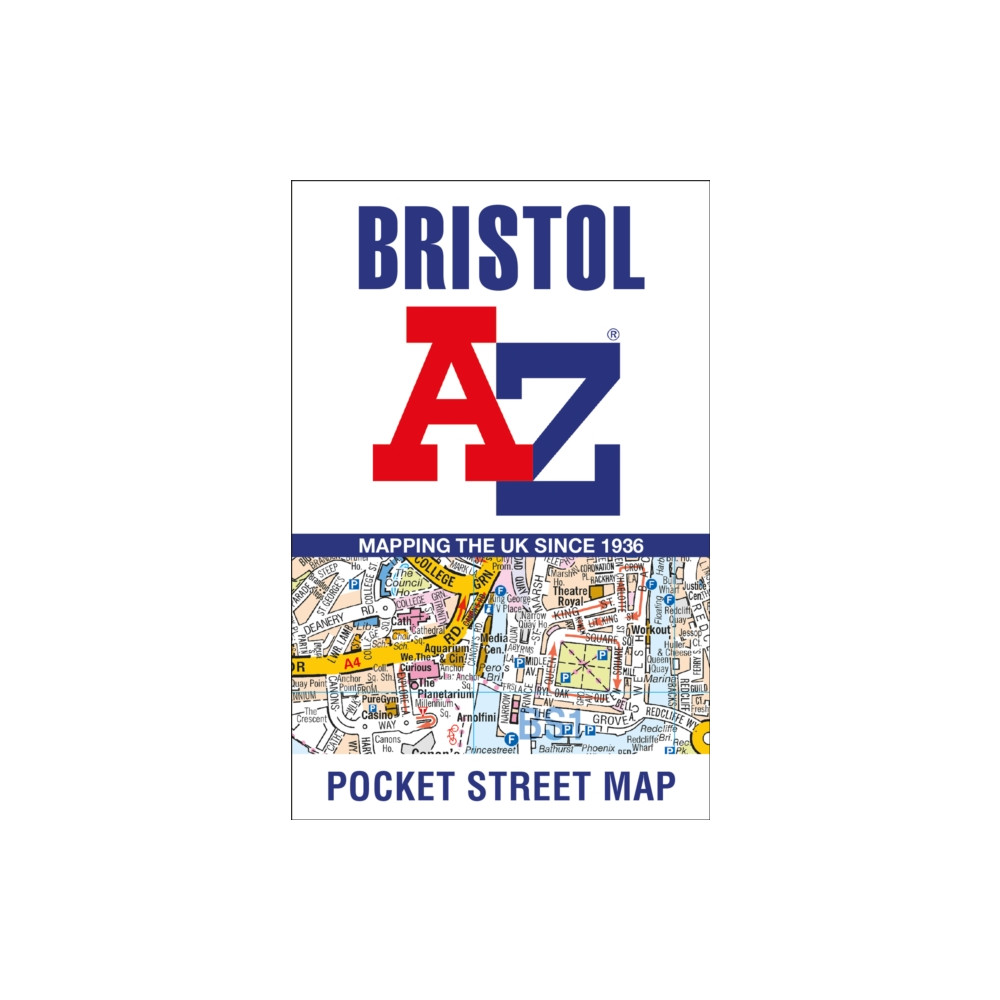 Produktbild för Bristol A-Z Pocket Street Map