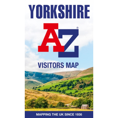 HarperCollins Publishers Yorkshire A-Z Visitors Map