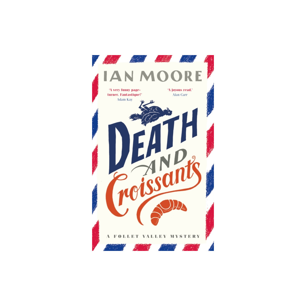 Produktbild för Death and Croissants (inbunden, eng)