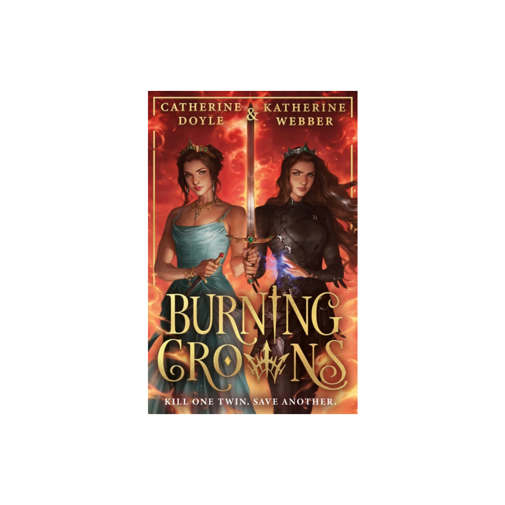Produktbild för Burning Crowns (häftad, eng)