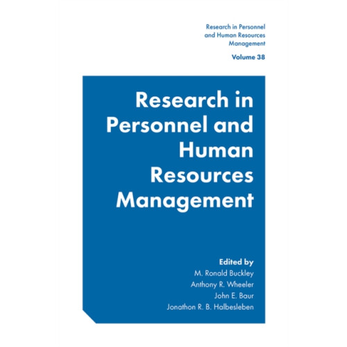 Emerald Publishing Limited Research in Personnel and Human Resources Management (inbunden, eng)