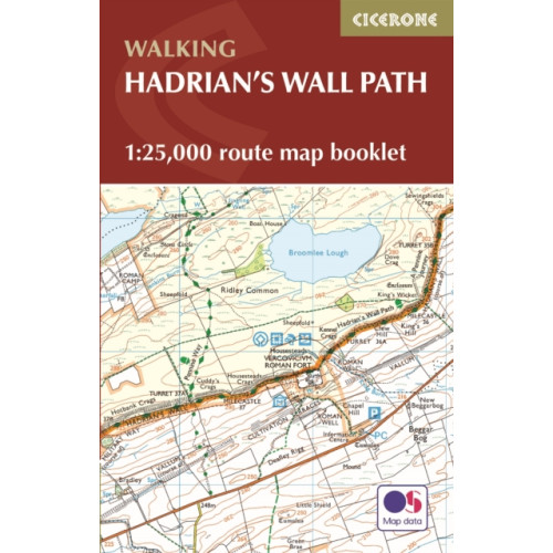 Cicerone Press Hadrian's Wall Path Map Booklet (häftad, eng)