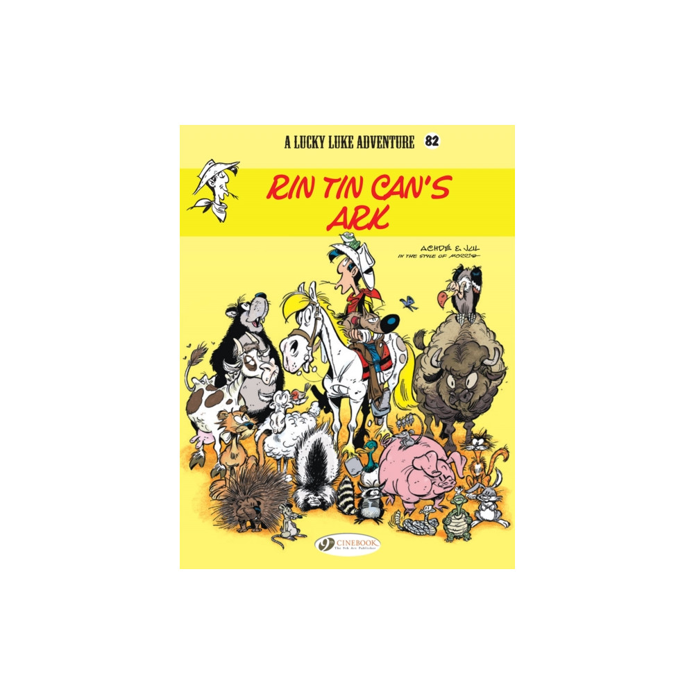 Produktbild för Lucky Luke Vol. 82: Rin Tin Can's Ark (häftad, eng)