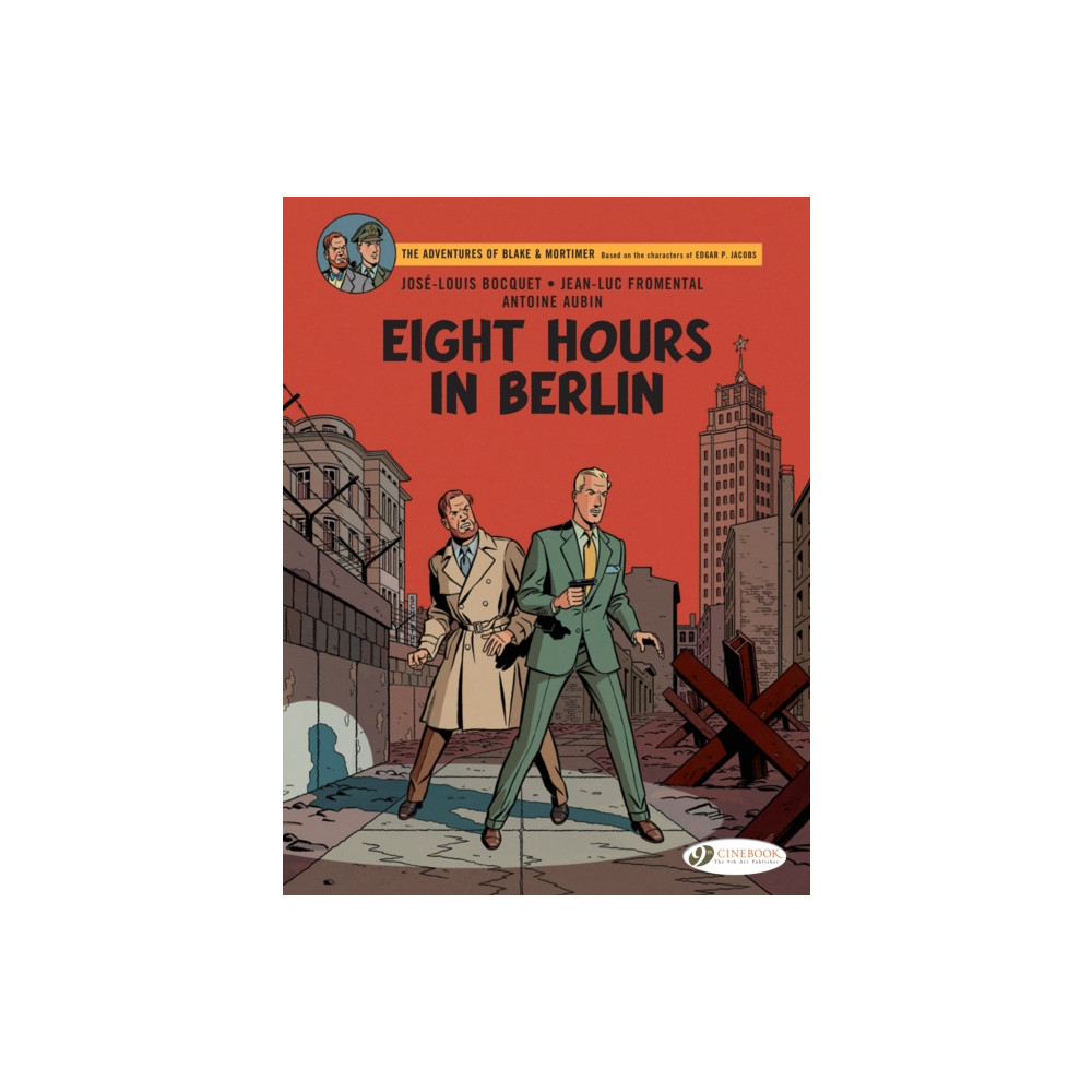 Produktbild för Blake & Mortimer Vol. 29: Eight Hours in Berlin (häftad, eng)
