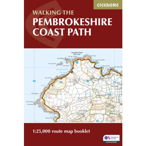 Cicerone Press Pembrokeshire Coast Path Map Booklet (häftad, eng)